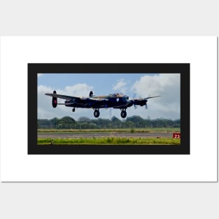 Canadian Avro Lancaster Bomber  FM213 Posters and Art